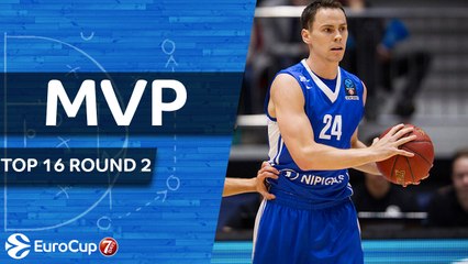 Top 16 Round 2 MVP: Kyle Kuric, Zenit St Petersburg