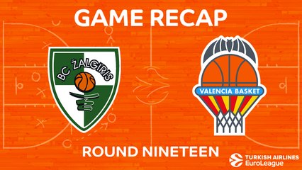 EuroLeague 2017-18 Highlights Regular Season Round 19 video: Zalgiris 86-82 Valencia