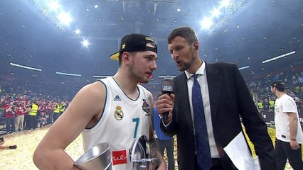 Post-game Interview: MVP Luka Doncic, Real Madrid
