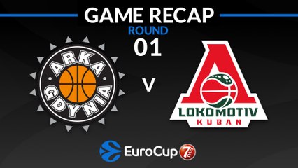 7Days EuroCup Highlights Regular Season, Round 1: Arka 73-80 Lokomotiv