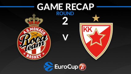 7Days EuroCup Highlights Regular Season, Round 2: Monaco 63-66 Zvezda 