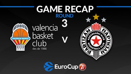 7Days EuroCup Highlights Regular Season, Round 3: Valencia 79-71 Partizan