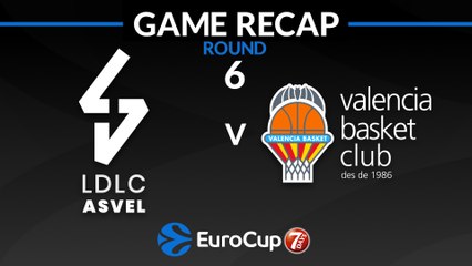 7Days EuroCup Highlights Regular Season, Round 6: ASVEL 73-69 Valencia