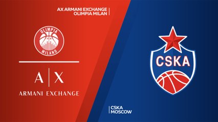 RS Round 6 Highlights: AX Milan 85-90 CSKA