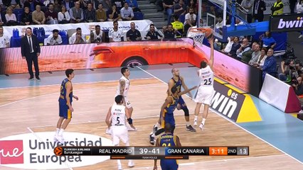EuroLeague 2018-19 Highlights Regular Season Round 8 video: Madrid 89-76 Gran Canaria