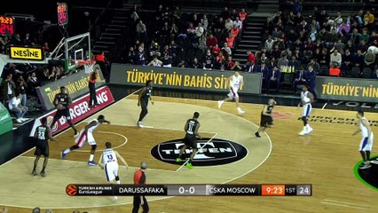 EuroLeague 2018-19 Highlights Regular Season Round 17 video: Darussafaka 65-80 CSKA