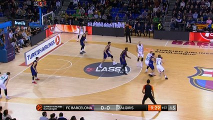 EuroLeague 2018-19 Highlights Regular Season Round 22 video: Barcelona 78-72 Zalgiris