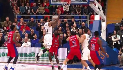 EuroLeague 2018-19 Highlights Regular Season Round 22 video: CSKA 82-78 Madrid