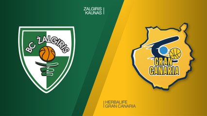 EuroLeague 2018-19 Highlights Regular Season Round 25 video: Zalgiris 98-64 Gran Canaria