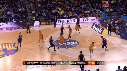 EuroLeague 2018-19 Highlights Regular Season Round 27 video: Barcelona 93-64 Gran Canaria
