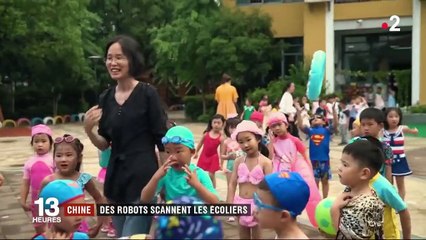RÃ©sultat de recherche d'images pour "Chine : des robots scannent les Ã©coliers avant d'aller en classe"