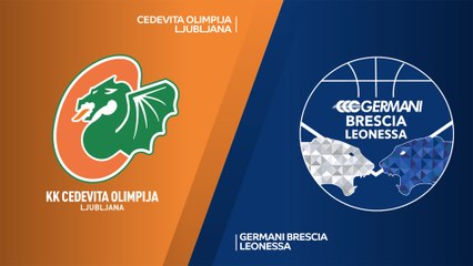 7Days EuroCup Highlights Regular Season, Round 8: Olimpija 73-62 Brescia
