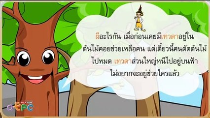 สื่อการเรียนการสอน ต้นไม้พูดได้ป.2ภาษาไทย