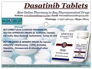 Buy Dasatinib Tablets Online