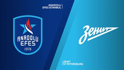EuroLeague 2020-21 Highlights Regular Season Round 1 video: Efes 69-73 Zenit