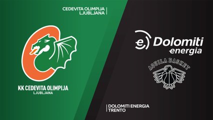 7Days EuroCup Highlights Regular Season, Round 9: Olimpija 87-65 Trento