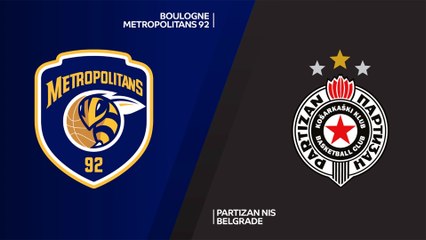 7Days EuroCup Highlights Top 16, Round 2: Metropolitans 79-62 Partizan