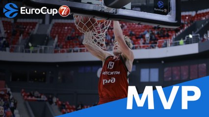 MVP of the Week: Mindaugas Kuzminskas, Lokomotiv