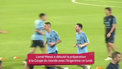 Argentine - Messi commence sa préparation à la Coupe du monde