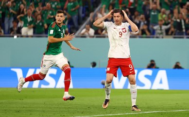 Coupe du Monde 2022 - Lewandowski malheureux, le Mexique accroché