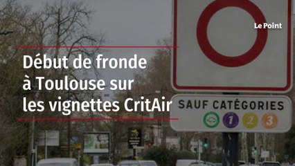 Toulouse : la vignette Crit'air désormais obligatoire les jours de pic de  pollution, voici le mode d'emploi - France Bleu