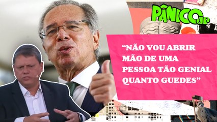 Tarcísio fala se Paulo Guedes será o conselheiro do governo de SP