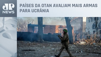 Russos bombardeiam linha de frente de Donetsk na Ucrânia