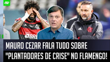 ‘Gente, isso dá audiência, e eles se alimentam da crise’; Mauro Cezar fala tudo sobre Flamengo e VP