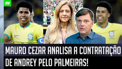 ‘O Andrey é um ótimo reforço, mas eu só acho que o Palmeiras…’; Mauro Cezar analisa contratação