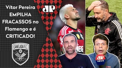 ‘É uma piada: o Vítor Pereira já é tri-vice com o Flamengo e…’; vexame contra Del Valle é detonado