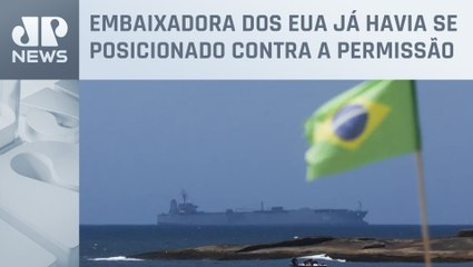 Senador dos EUA quer sanção contra o Brasil após navios iranianos atracarem no país