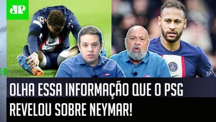 ‘Gente, não é uma boa notícia; o Neymar vai…’: Olha essa informação que o PSG revelou