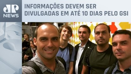 CGU derruba sigilo sobre visitas de filhos de Bolsonaro ao Palácio do Planalto
