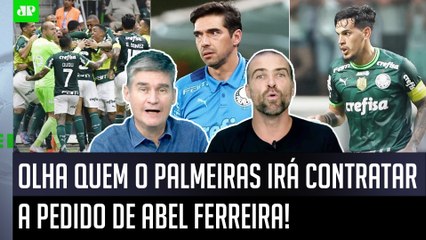 ‘Eu tenho a informação: o Abel Ferreira pediu a contratação do…’; olha esse debate sobre Palmeiras