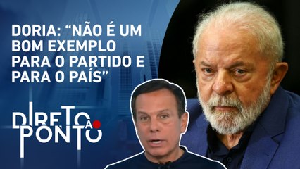 Discurso de Lula pode atrapalhar a gestão econômica do Brasil? João Doria comenta