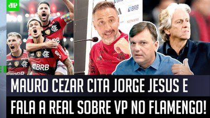 ‘Muita gente xinga o Vítor Pereira por isso, mas o Jorge Jesus…’; Mauro Cezar fala do Flamengo
