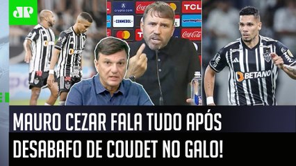 ‘O Coudet quer ir embora, a situação do Atlético-MG está parecida com a do…’: Mauro Cezar fala tudo