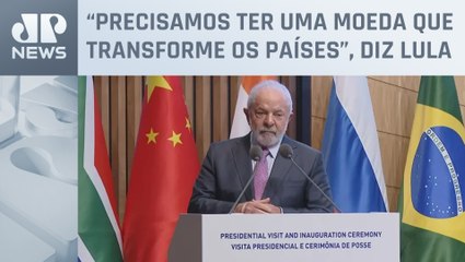 Lula defende moeda alternativa ao dólar para comércio entre países do Brics