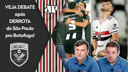 ‘Esse é um defeito grave do São Paulo! Perder para o Botafogo e é um time que…’: Veja debate