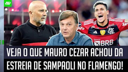 ‘Para mim, a estreia do Sampaoli foi…’; Mauro Cezar analisa o Flamengo