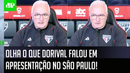 Que fo**: ‘O São Paulo é gigante, e eu vim para…’; olha o que Dorival Júnior falou na apresentação