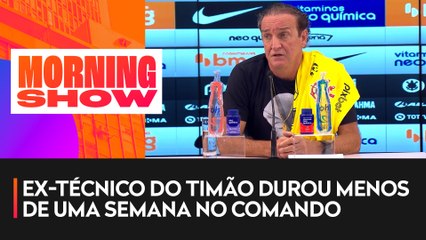 Cuca pede demissão do Corinthians após pressão da torcida