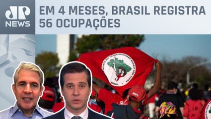 Invasões de terra pelo MST aumentam 143% no governo Lula; Cristiano Beraldo e d’Avila analisam
