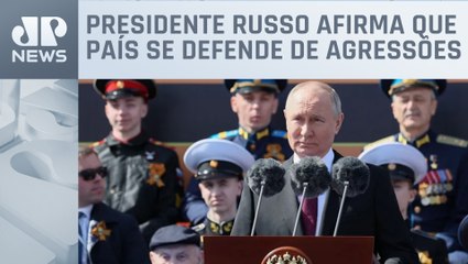 Vladimir Putin volta a acusar o ocidente de causar guerra na Ucrânia