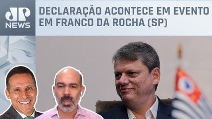 Tarcísio afirma que decretos de Lula são um retrocesso; Capez e Schelp analisam