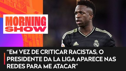 Vini Jr. sofre mais um caso de racismo durante partida no campeonato espanhol