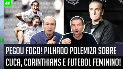 Discussão ao vivo: ‘Eu queria ver as mina agora, o Corinthians sem o Cuca está…’