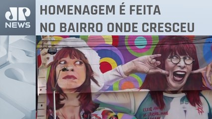 Eterna Rainha do Rock, Rita Lee ganha mural em SP