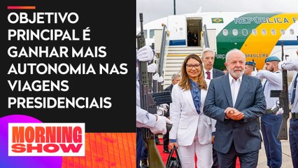 Lula pede à FAB troca de avião presidencial para um maior