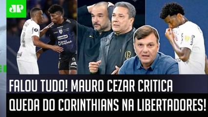 ‘É vergonhoso, uma piada: Gente, o Corinthians…’; Mauro Cezar critica eliminação na Libertadores